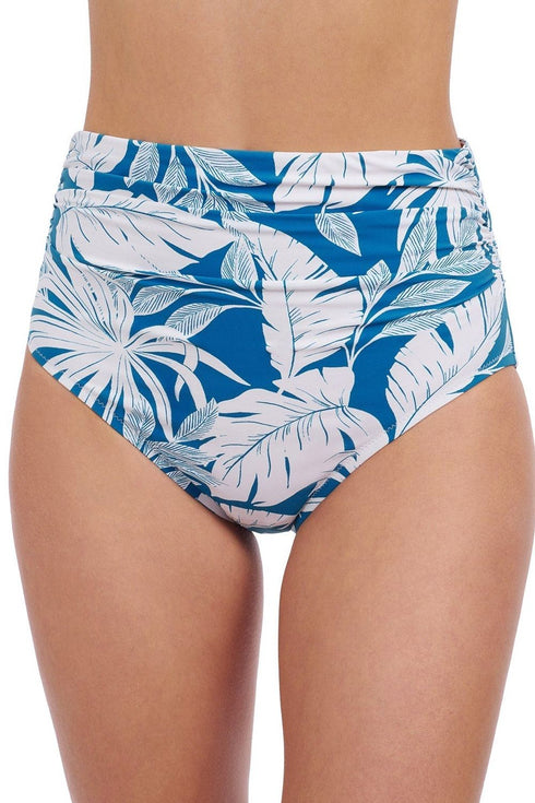 Gottex Profile By Gottex Malaya Shirred High Waist Tankini Bottom